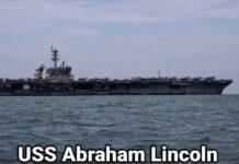 เรือบรรทุกเครื่องบินสหรัฐฯ ‘USS Abraham Lincoln’ เทียบท่าแหลมฉบัง ทหารกว่า 5,000 นาย ทยอยขึ้นฝั่งปักหลักพักผ่อนพัทยา