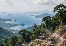เกาะพะงันเดือด! ชาวบ้านร้อง “อิสราเอล” ขุดเจาะภูเขาบนที่ ภ.บ.ท.5 สร้างวิลล่าหลายหลัง